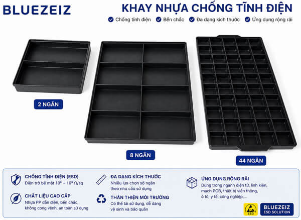 Khay-nhua-ESD-chong-tinh-dien-Bluezeiz-cong-nghiep-ban-mach-dien-tu